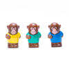 Vintage Japan Sankyo Co Monkey Mascot Sofubi finger puppet figure