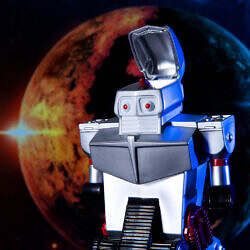 Alternative view of Awesome Toy KING THUNDER Sofubi Transformers Megatron tribute color