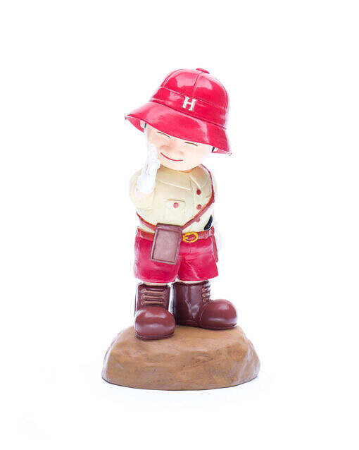 Vintage Japan Discover the World's Mysteries Hitoshi-kun bobblehead figure