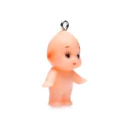 Alternative view of Vintage 1970s Japan Kewpie micro Sofubi figure 01