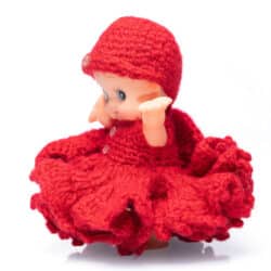 Alternative view of Vintage 1970s Japan Kewpie mini Sofubi figure 03