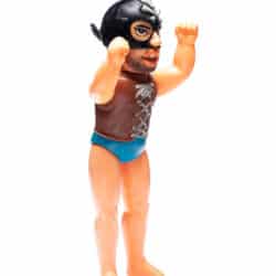 Alternative view of Vintage 1970s Showa Japan NAKAJIMA SEISAKUSHO Viking Kid from Tiger Mask Sofubi doll