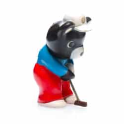 Alternative view of Vintage Japan 1970s Taku-chan Golfer Sofubi figure 02