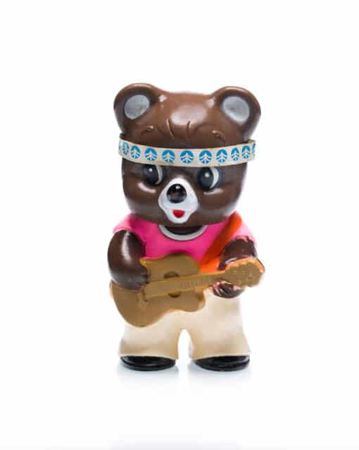 Vintage Japan 1970s Taku-chan Guitarist Sofubi figure