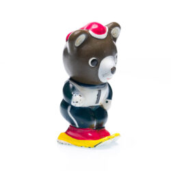 Alternative view of Vintage Japan 1970s Taku-chan Winter Olympic Sofubi figure 06