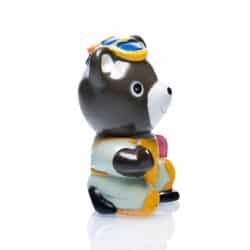 Alternative view of Vintage Japan 1970s Taku-chan Baseball Sofubi figure 01