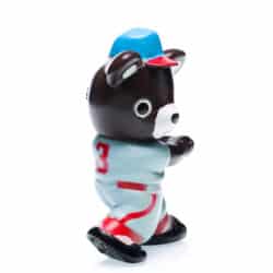 Alternative view of Vintage Japan 1970s Taku-chan Baseball Sofubi figure 02