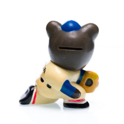 Alternative view of Vintage Japan 1970s Taku-chan Baseball Sofubi figure 08