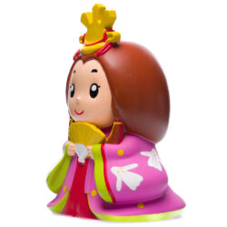 Alternative view of Japan Okasan Securities Bank Mascot Hina dolls coin bank figure
