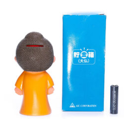 Alternative view of AIC Japan Mascot Buddha Coin bank figure