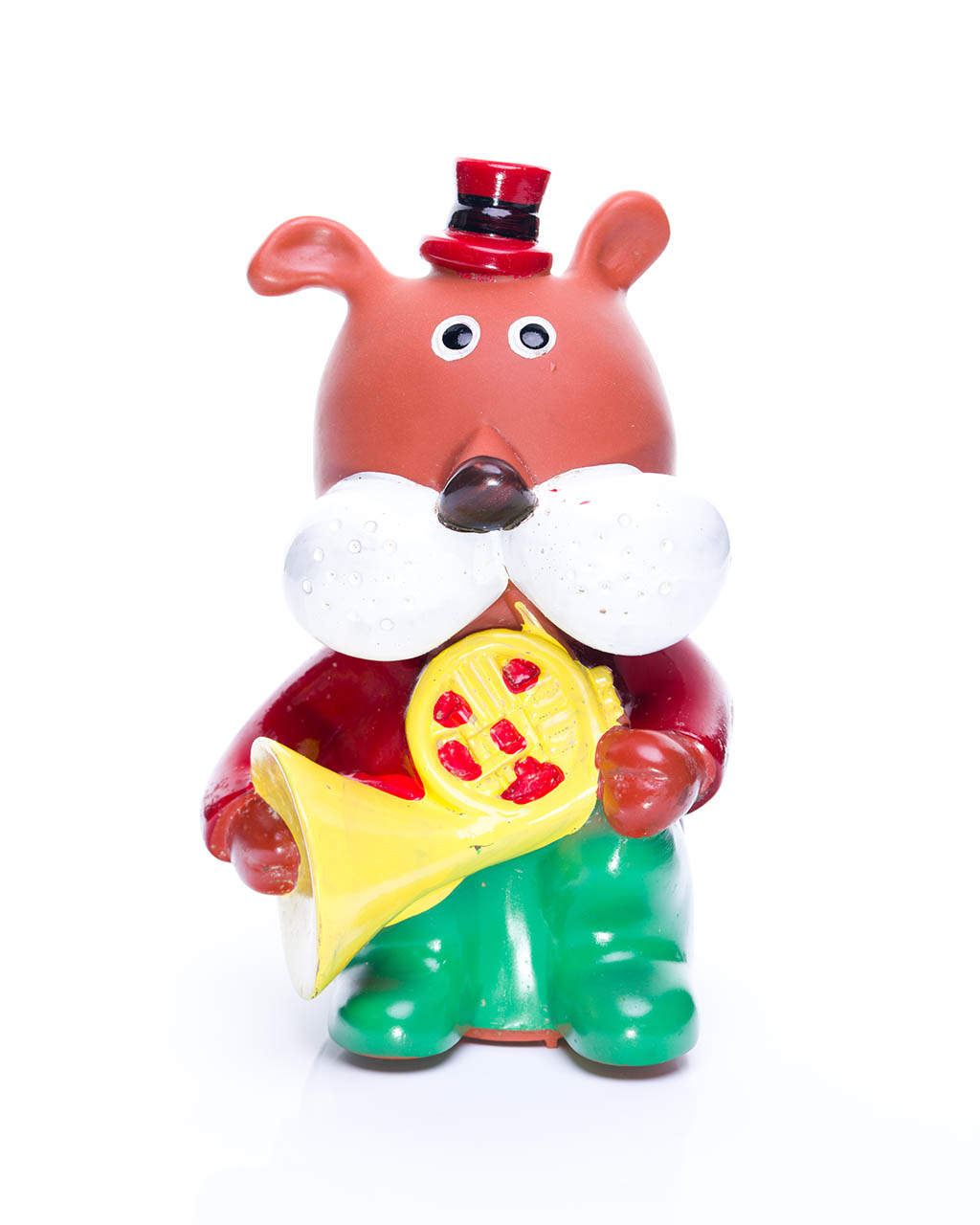 Vintage 1970s Japan Canzone Laboratory - DOG Musical instrument Sofubi toy