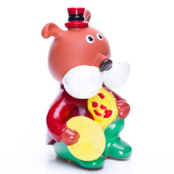 Alternative view of Vintage 1970s Japan Canzone Laboratory - DOG Musical instrument Sofubi toy