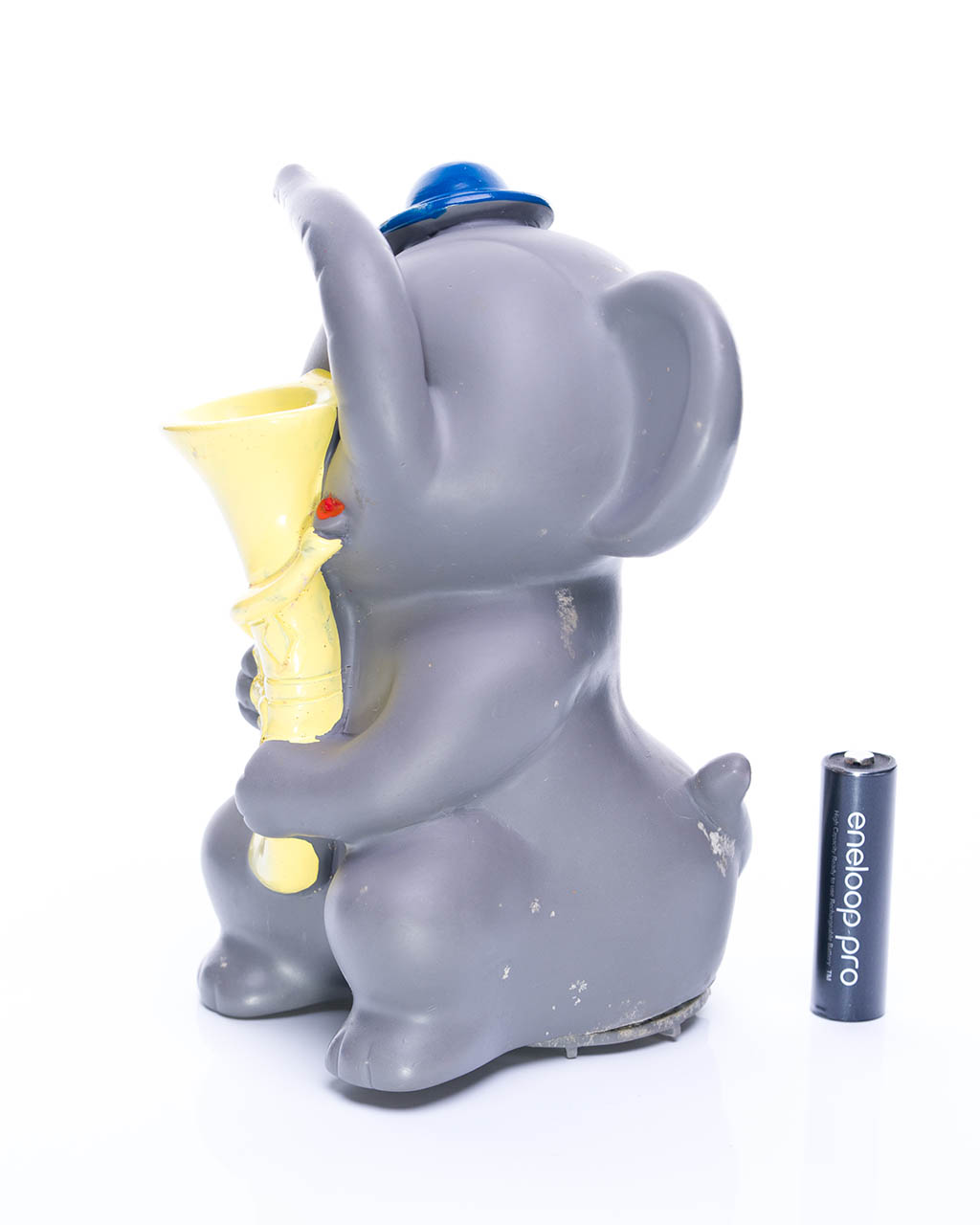 Vintage 1970s Japan Canzone Laboratory - ELEPHANT Musical instrument Sofubi toy - Image 3