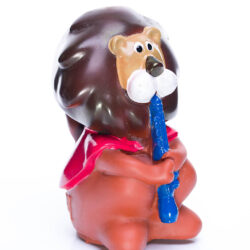 Alternative view of Vintage 1970s Japan Canzone Laboratory - LION Musical instrument Sofubi toy