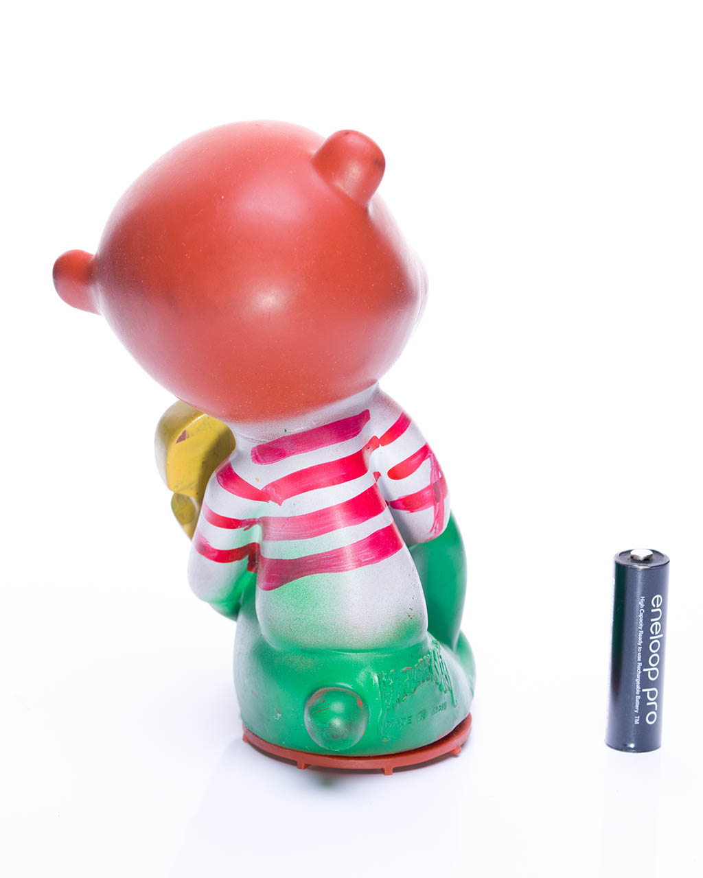 Vintage 1970s Japan Canzone Laboratory - Monkey Musical instrument Sofubi toy - Image 4