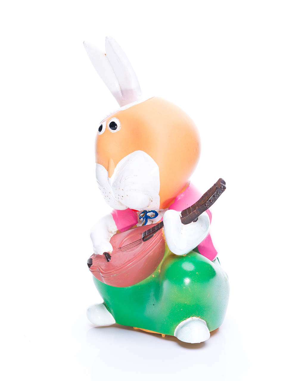 Vintage 1970s Japan Canzone Laboratory - RABBIT Musical instrument Sofubi toy - Image 2