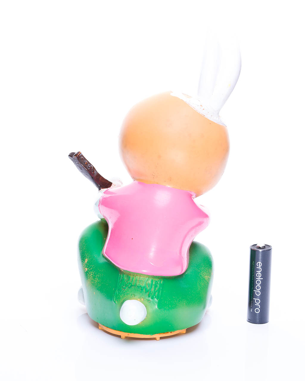 Vintage 1970s Japan Canzone Laboratory - RABBIT Musical instrument Sofubi toy - Image 4