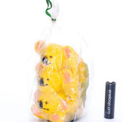 Alternative view of Vintage 1970s Japanese Koala Brothers Sofubi with packaging