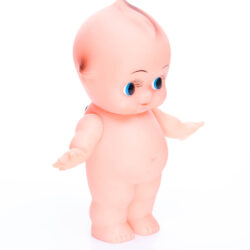 Alternative view of Vintage 1970s Kewpie standard size 7.5” Sofubi Doll