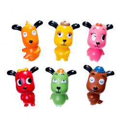 Bandai 1995 Meiji Marble Chocolate Mascot MARBLE DOG Sofubi mini figure
