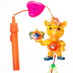 Alternative view of Made in China Bootleg Zodiac Ox Boy Character Rack Toy Lanterns figure