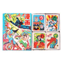 Alternative view of Vintage Japan bootleg Gigantor T28 Karuta Card Set