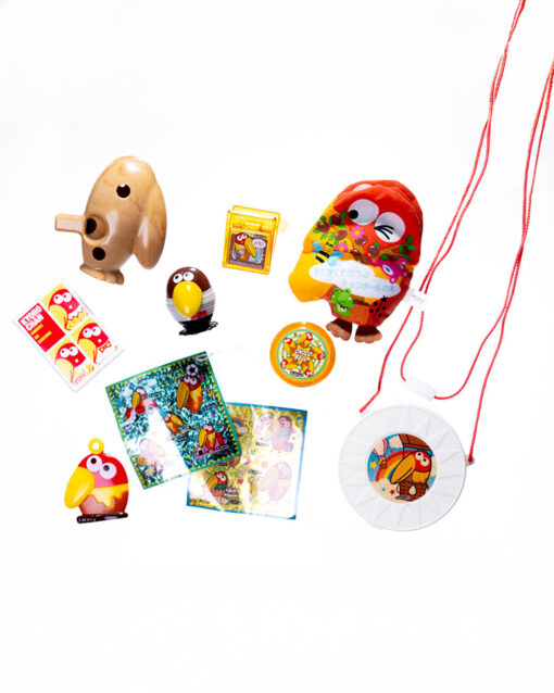 Vintage Morinaga Japan Kyorochan キョロちゃん Chocoballs Collectibles Collections