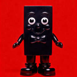 Awesome Toy × Weird Mascot B-Chan Black release